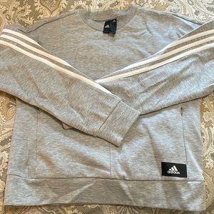 Adidas grey sweatshirt